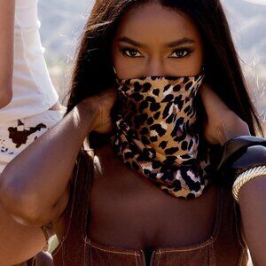 12th Tribe Trixie Leopard Scarf Size O/SO/S